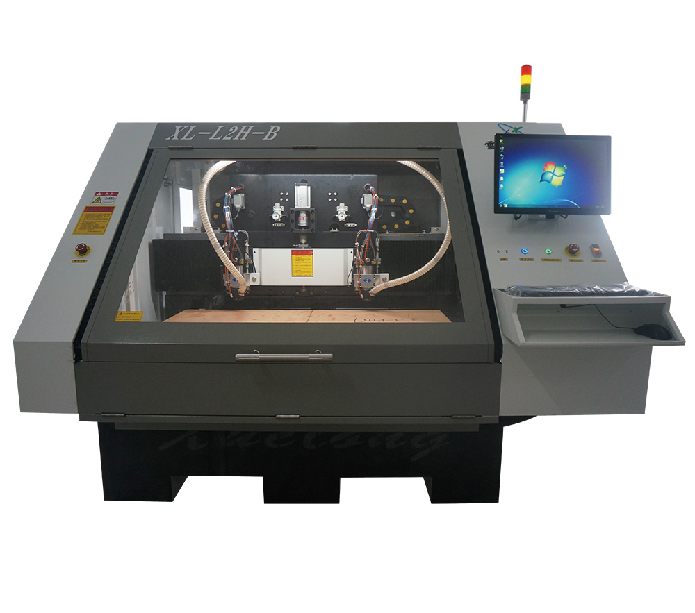 Two axis routing machine